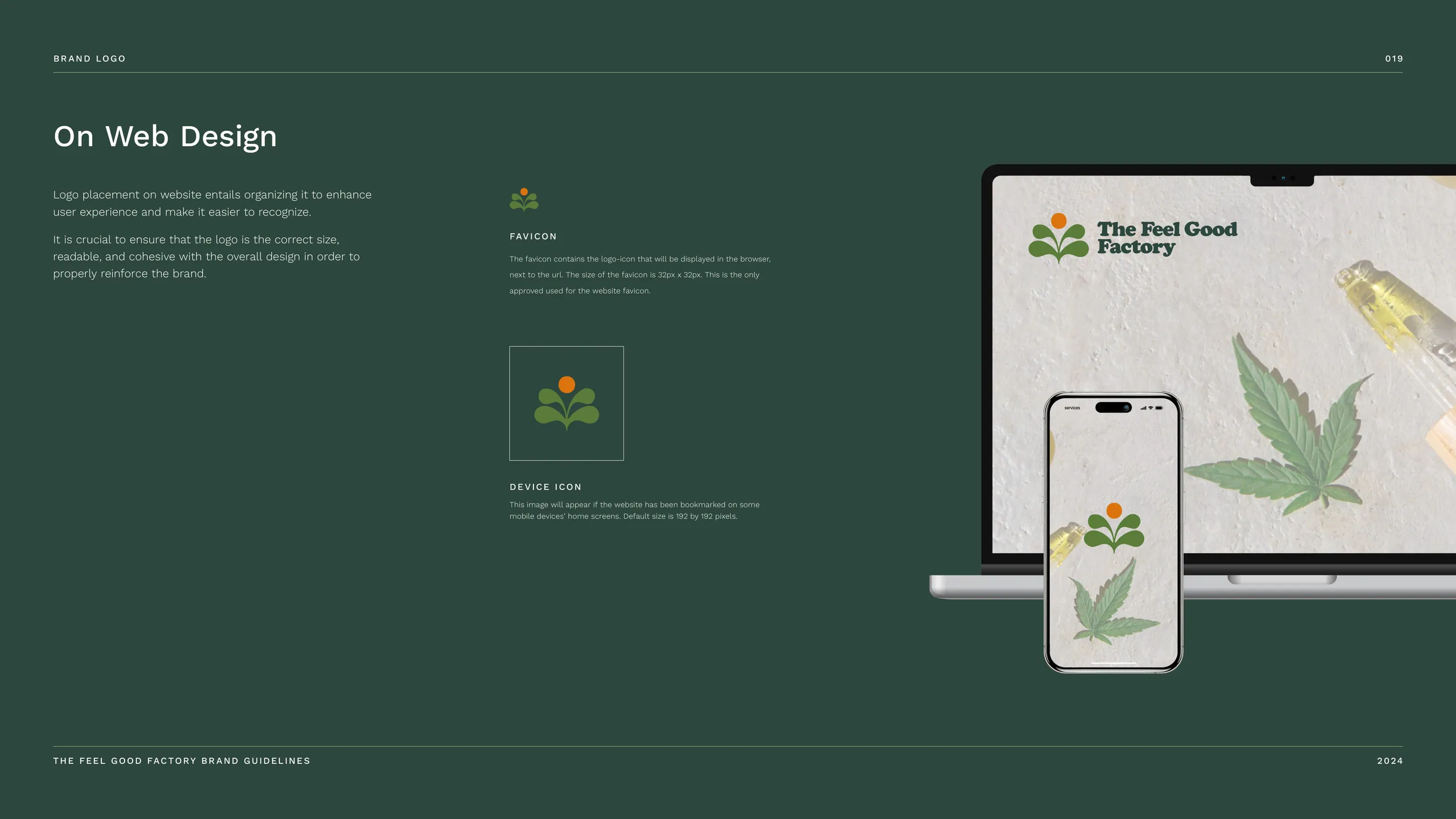 The Feel Good Factory brand identity 3